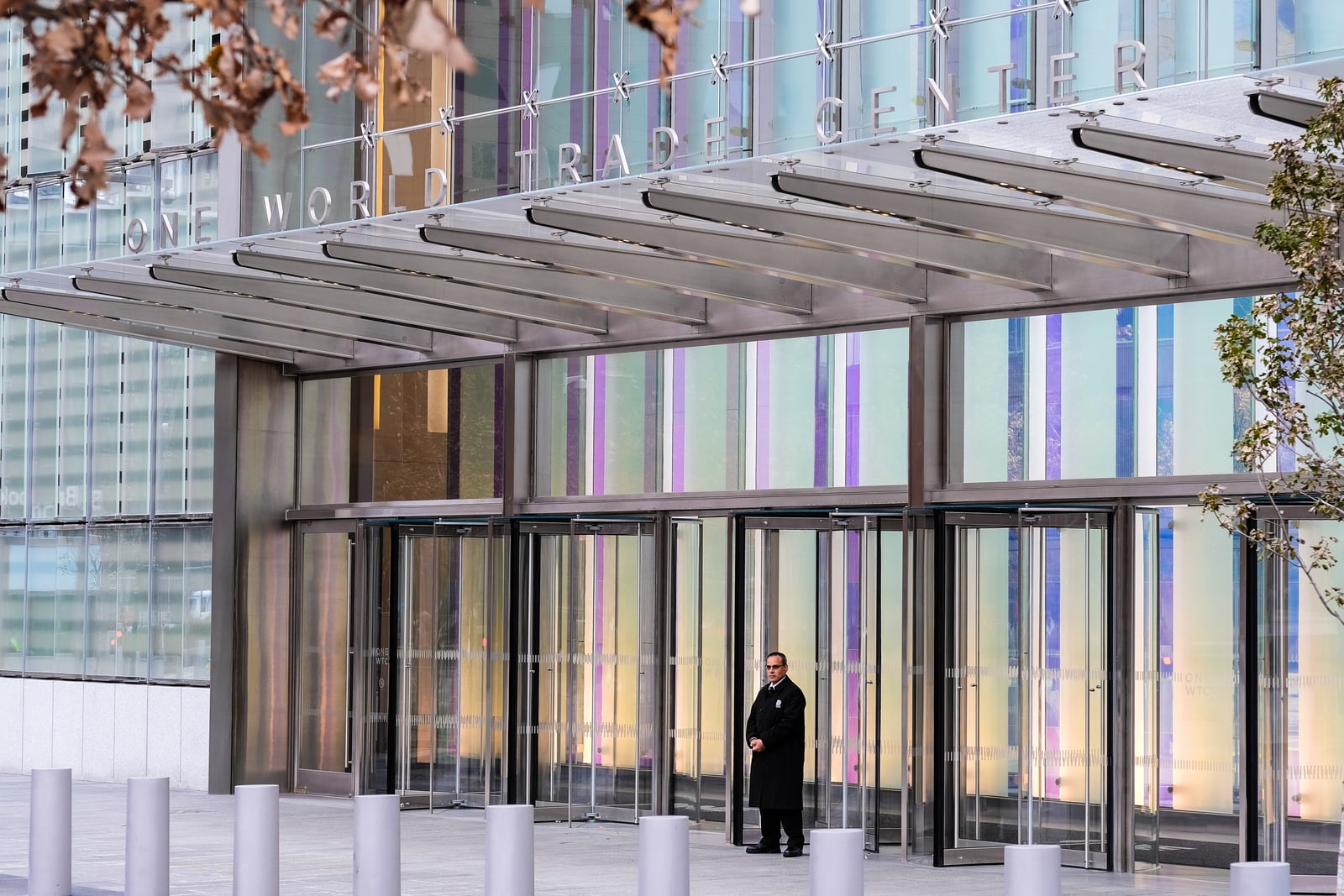 Entrance of One World Trade Center