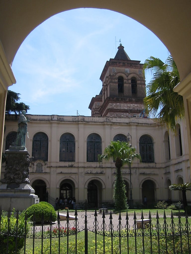 Colonial Square in Córdoba, with the Compañía de Jesús Church