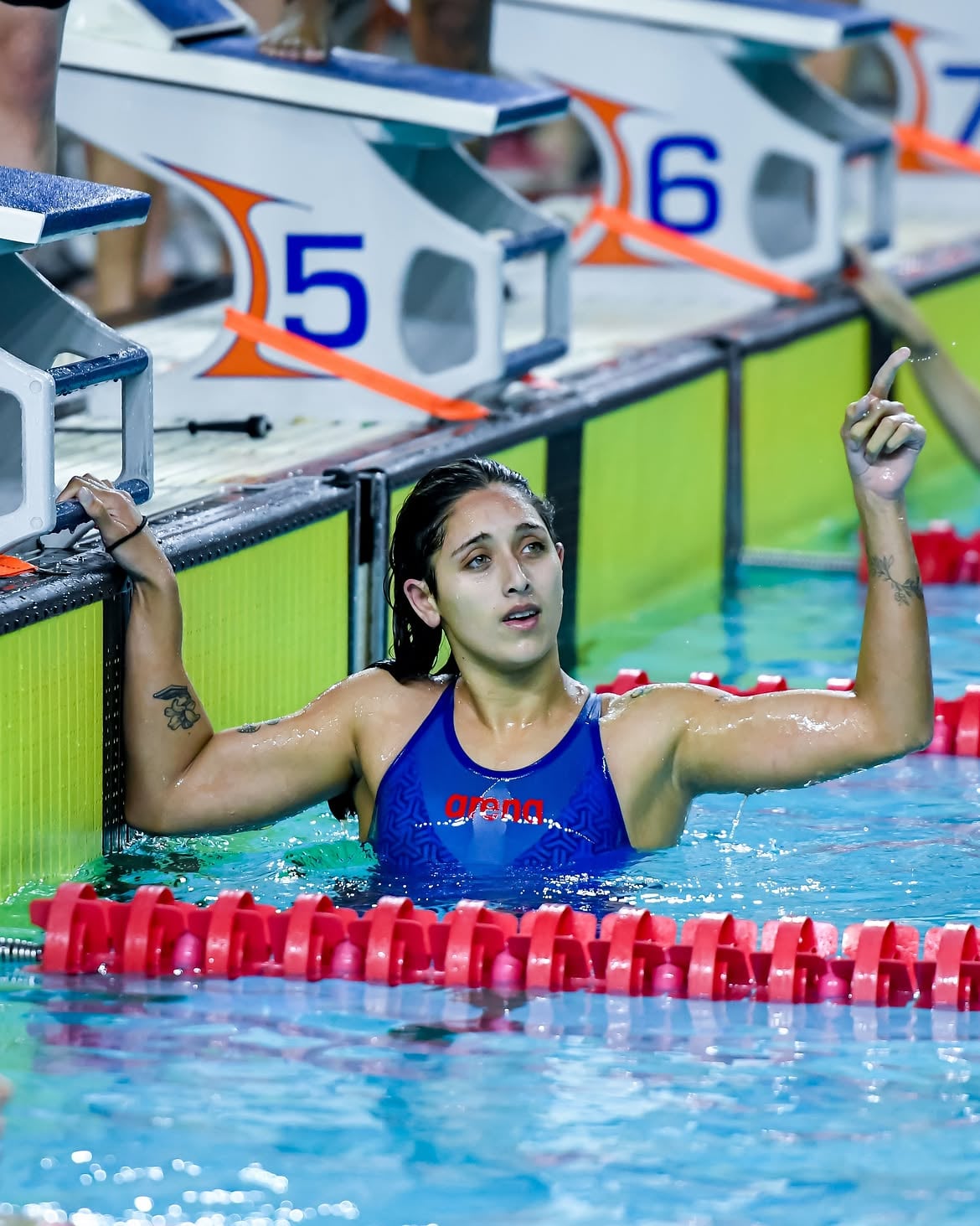 Agostina en el Nacional Open de Pileta Corta en Buenos Aires 2026