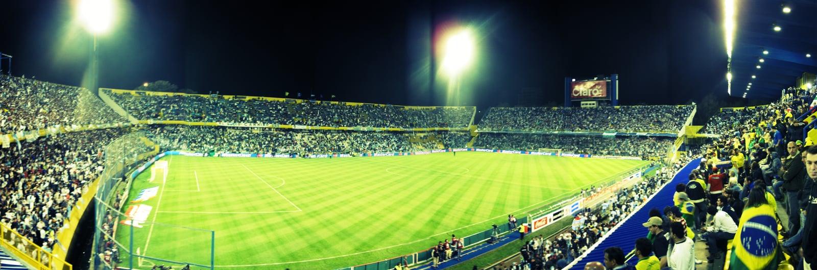 Imagen del Estadio Gigante de Arroyito del Club Atlético Rosario Central en el partido que enfrentó a las selecciones nacionales de Argentina y Brasil el 11 de septiembre de 2009 por las Eliminatorias