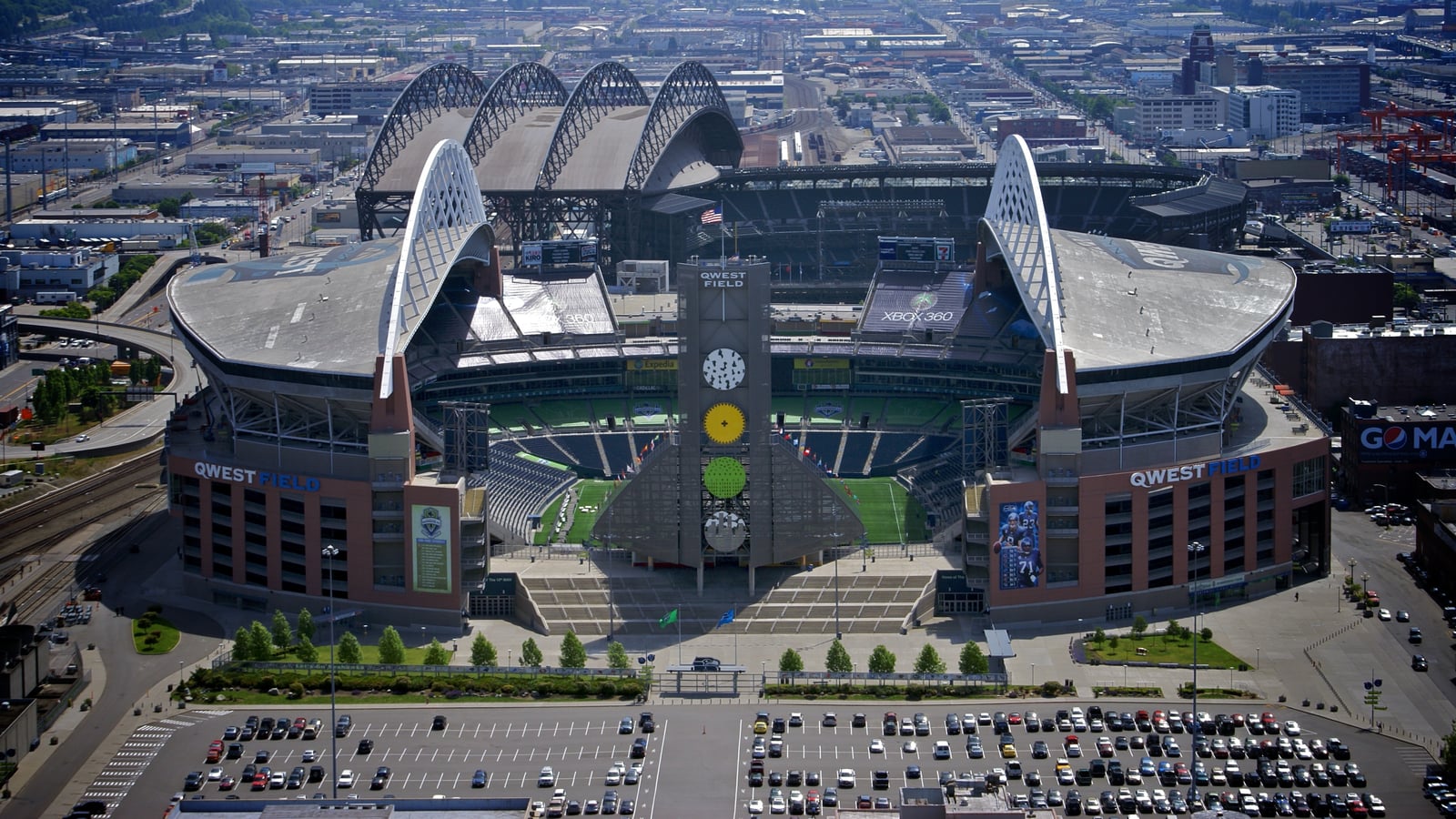 Qwest Field, Seattle, USA. Home of the Seattle Seahawks and Seattle Sounders FC.
