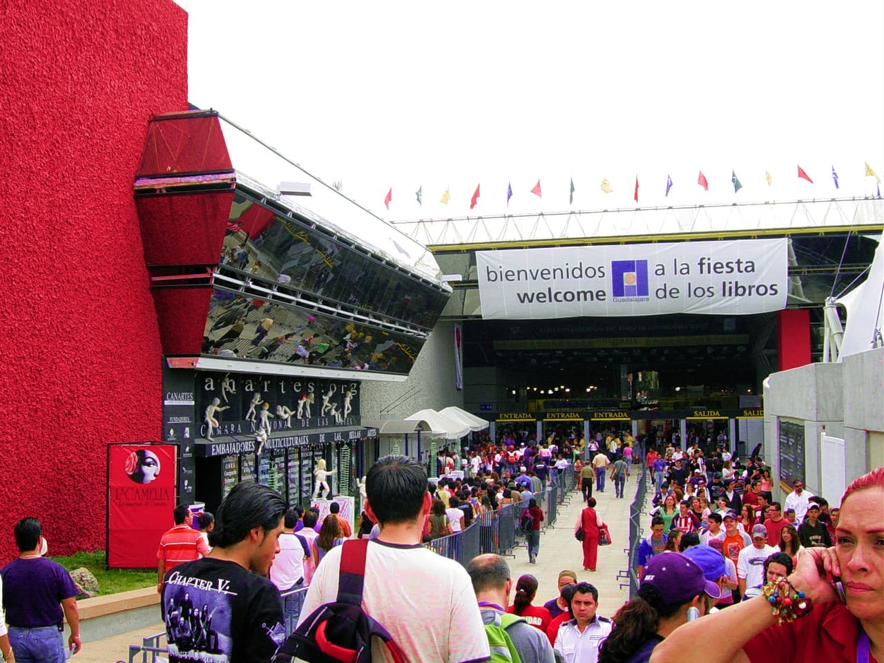 Entrada principal Feria Internacional del Libro 2007