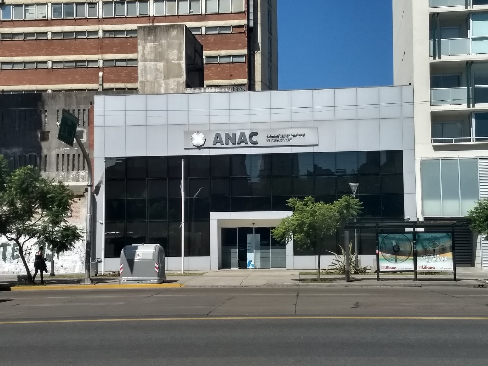 Headquarters of the National Civil Aviation Administration (ANAC), Av. Paseo Colón 1452 CP: (C1063ADO), Buenos Aires, Argentina.