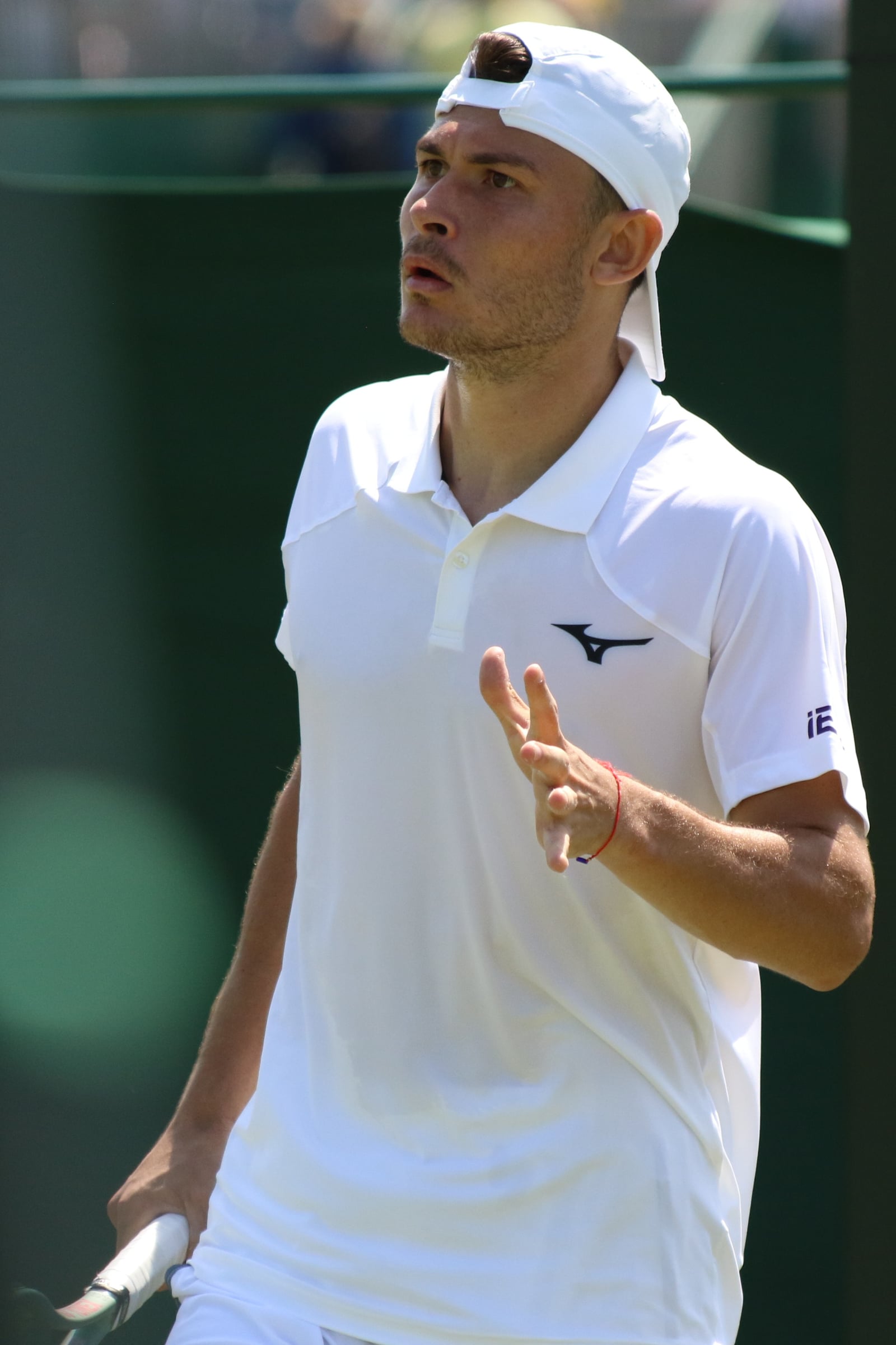 Barrena at the 2026 Wimbledon Championships
