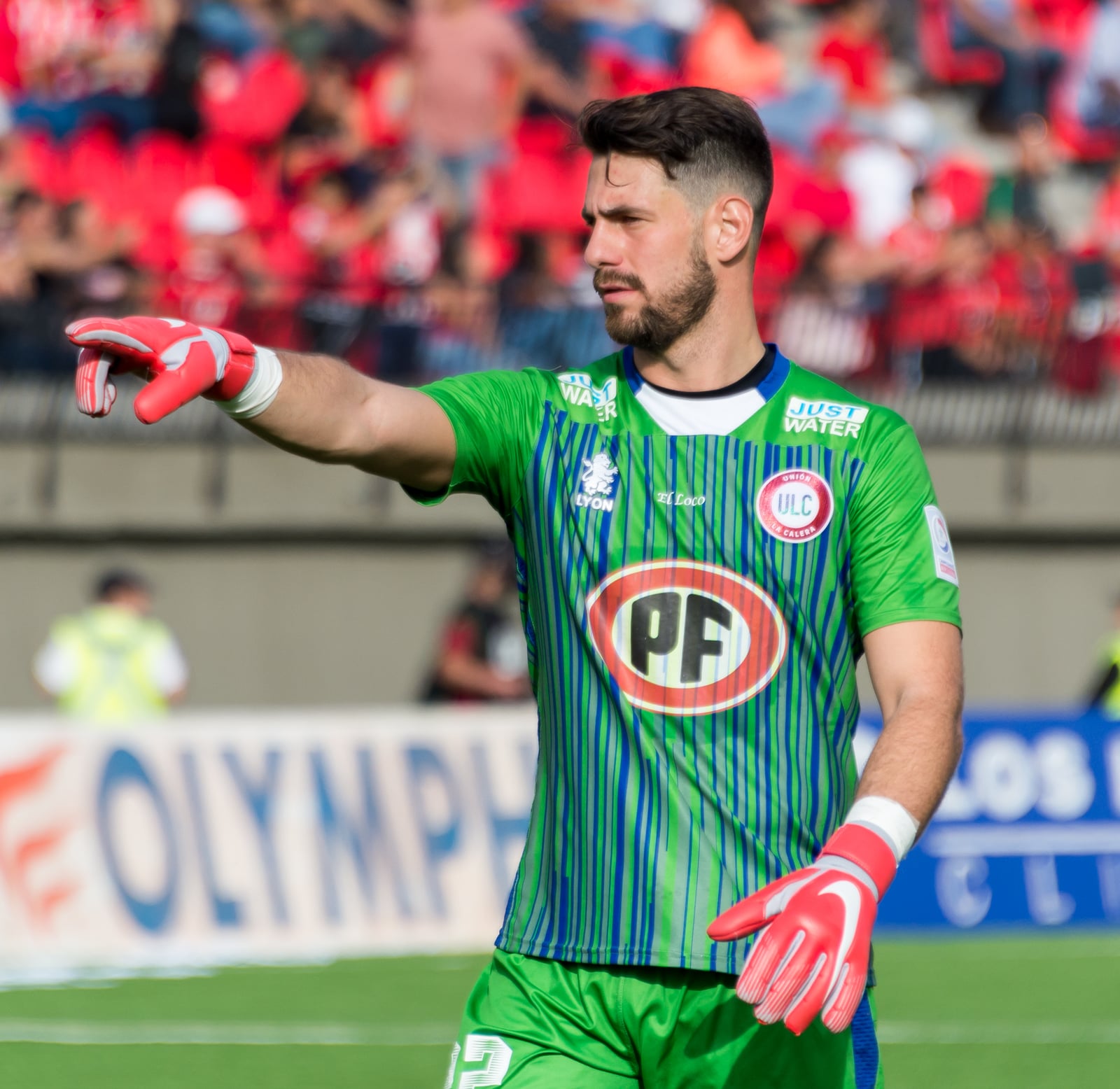 Augusto Batalla, Unión La Calera v Colo-Colo, Estadio Municipal Nicolás Chahúan Nazar, La Calera, Región de Valparaíso, Chile.