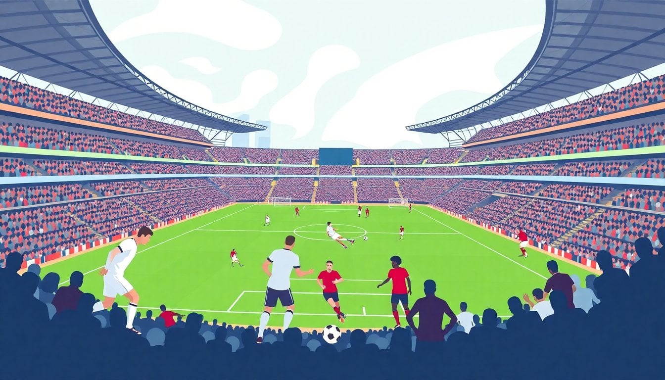 England vs Costa Rica friendly match at Orlando stadium, green soccer field, players in white and red jerseys, crowd in background