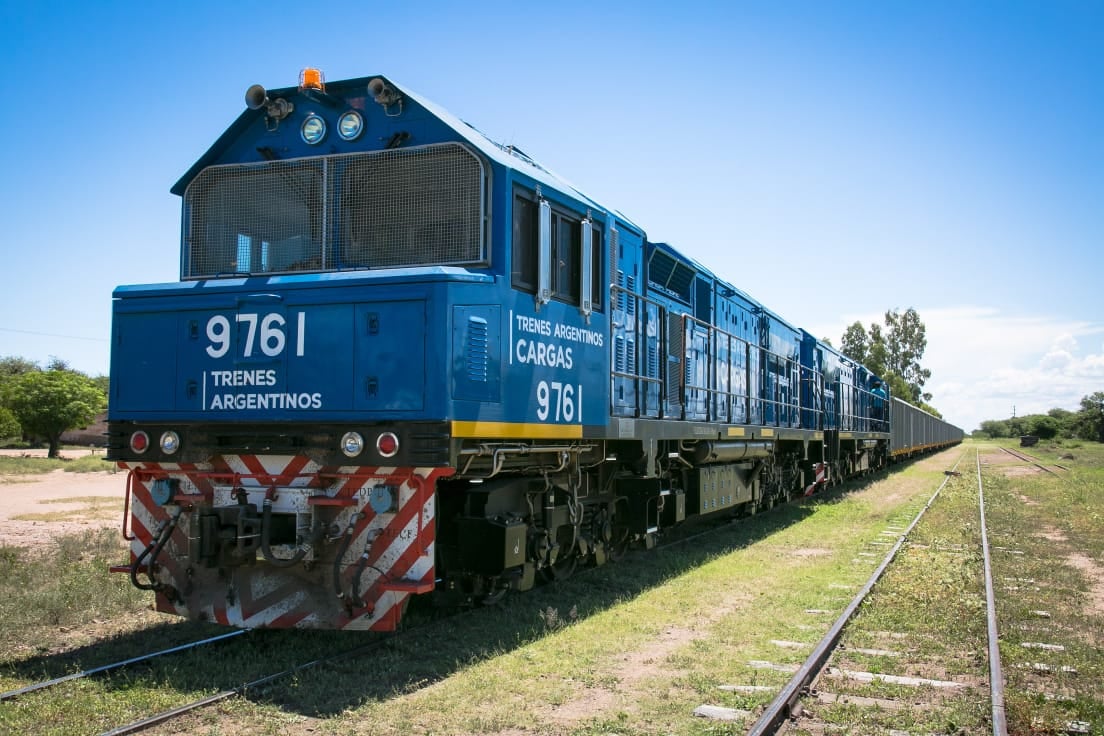 Trenes Argentinos Cargas Freight train in Argentina