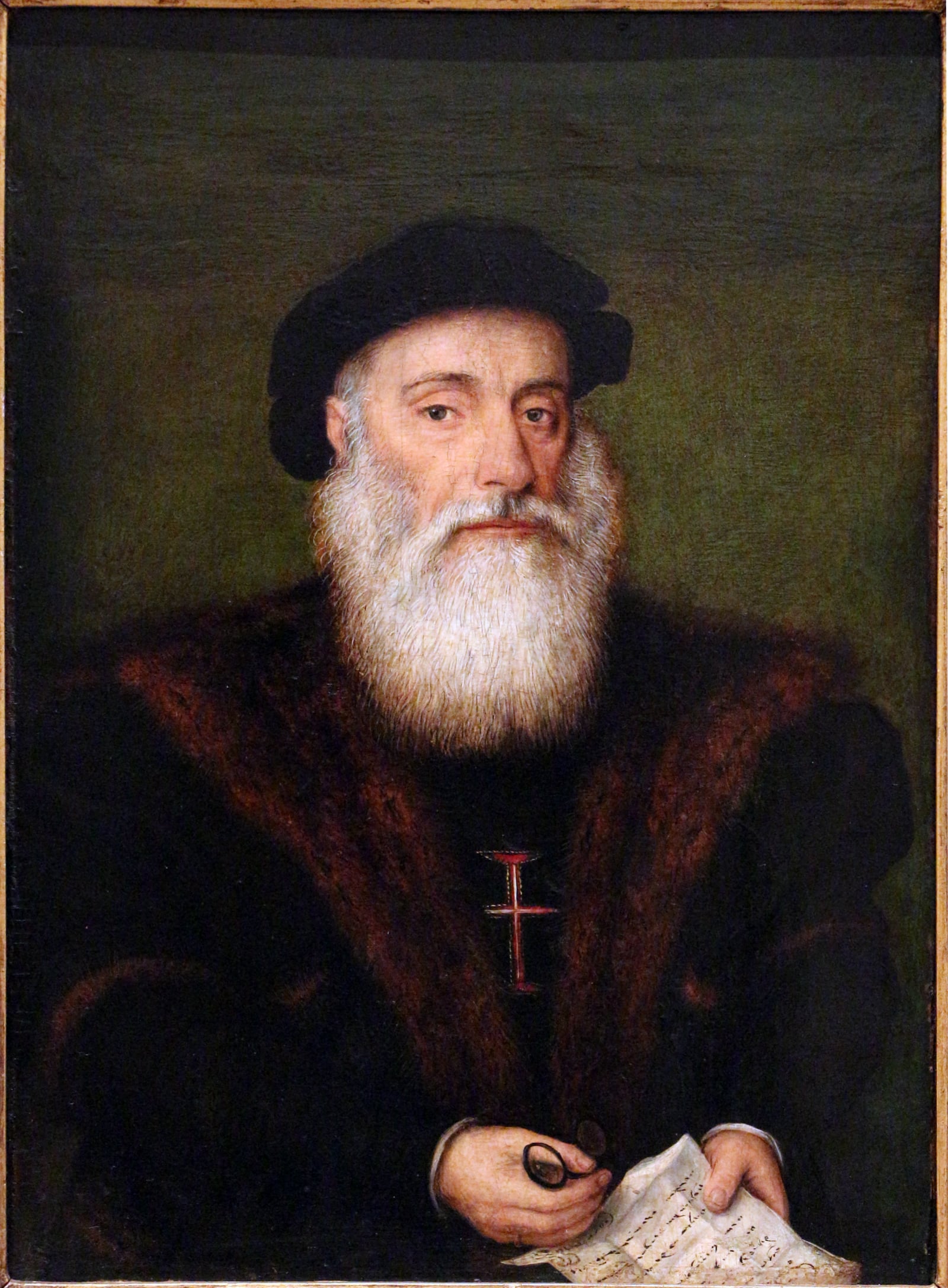 Vasco da Gama, anonymous portrait, c. 1525