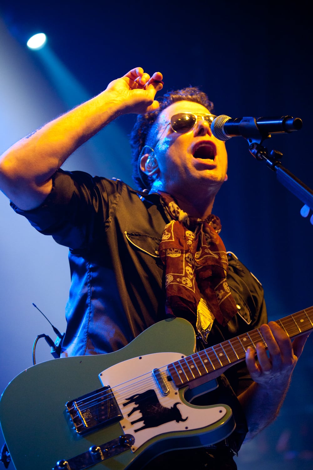 Andrés Calamaro live in the Razzmatazz, Barcelona, Spain.