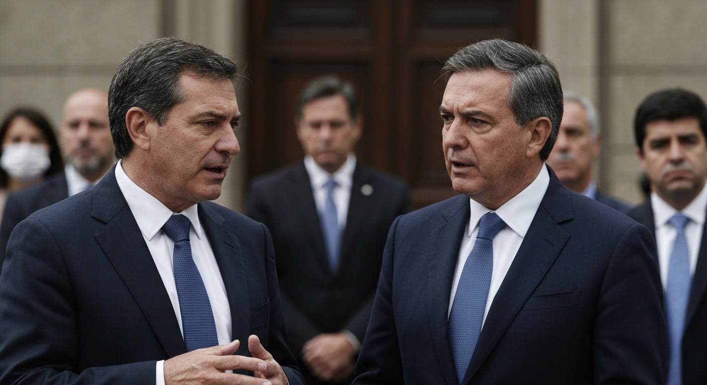 Caputo vs. Menem: la interna libertaria estalla por una cuenta anónima en X