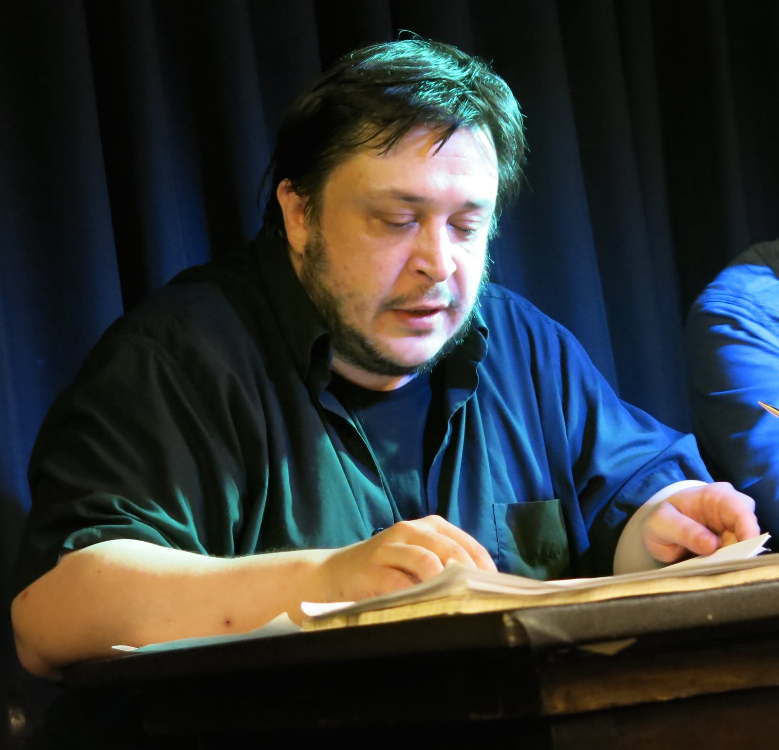 Hernán Casciari, argentinian writer, in Rosario city.