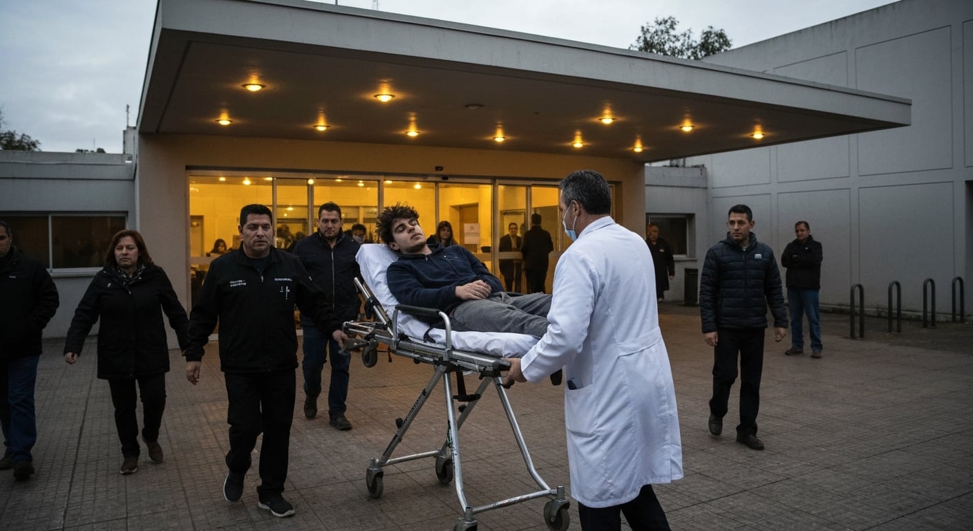 Christian Petersen internado de urgencia: qué dice el primer parte del Hospital Alemán