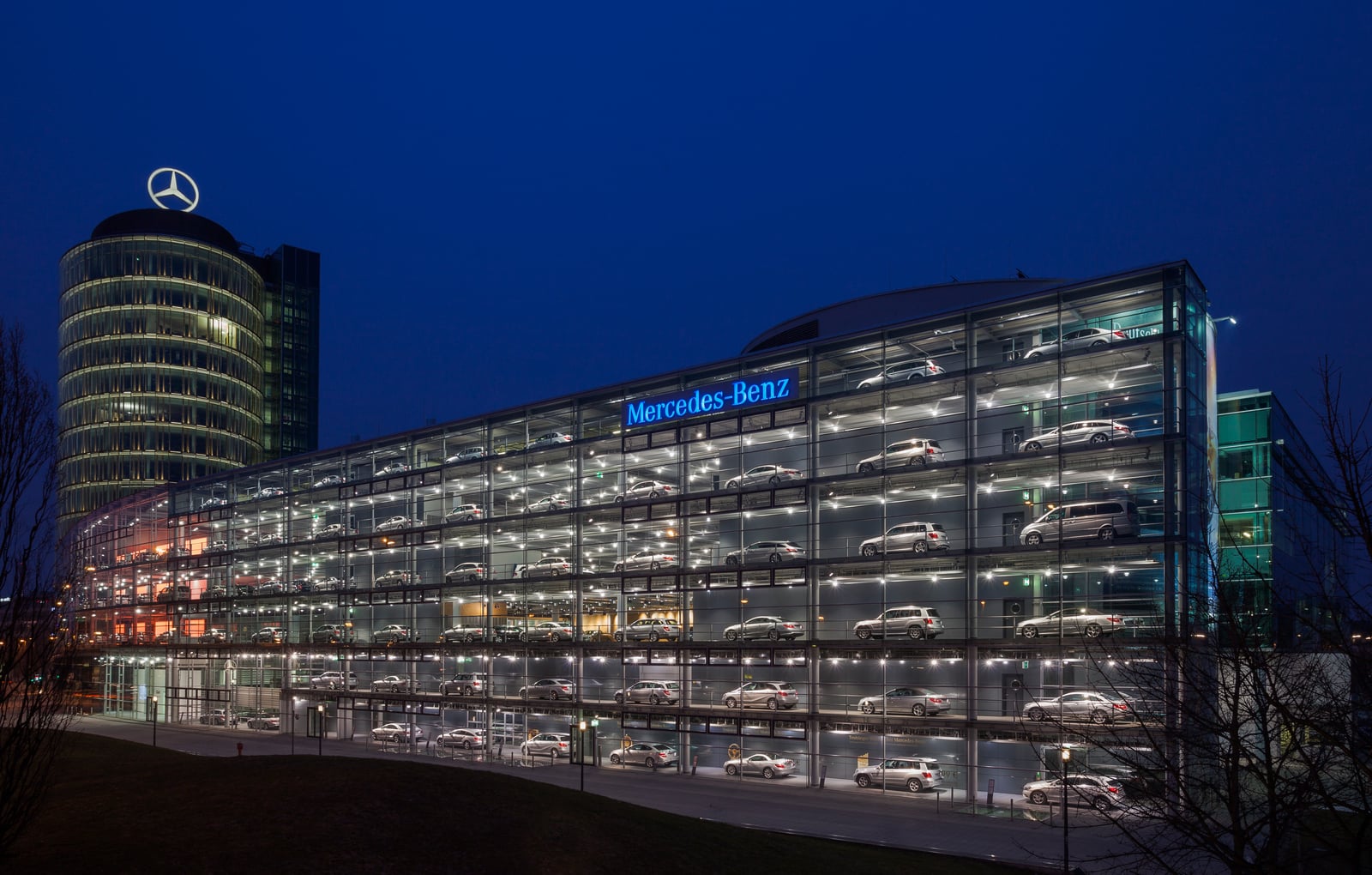 Mercedes-Benz dealership, Munich, Germany