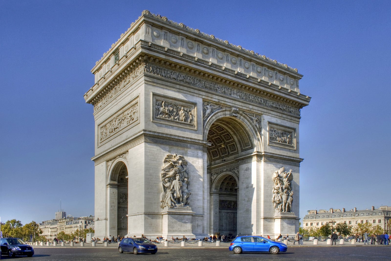 Arc de Triomphe, Paris.
