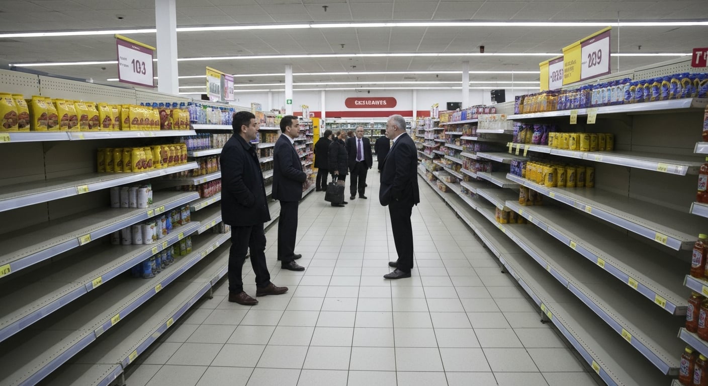Consumo en rojo: supermercados cayeron 5,1% interanual y mayoristas también retroceden