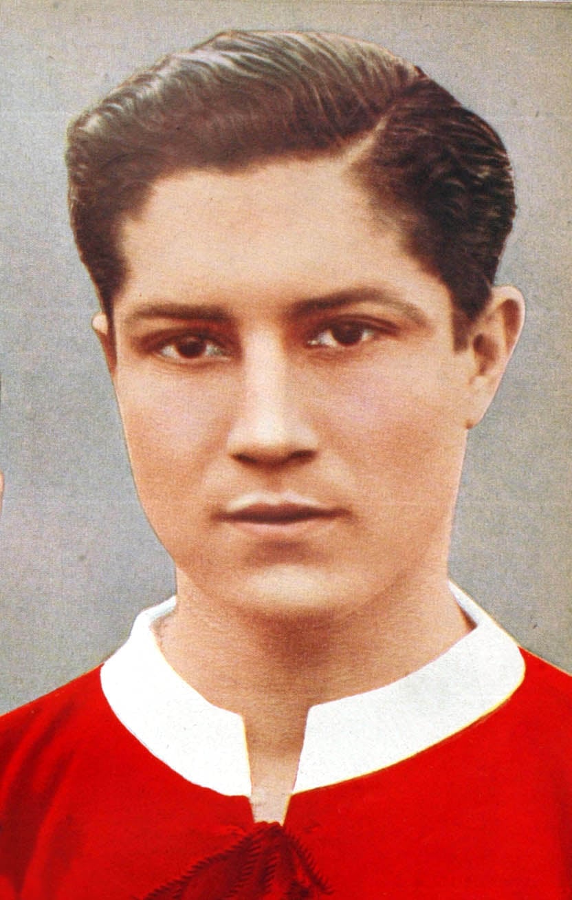Paraguayan striker Arsenio Erico while playing for CA Independiente.