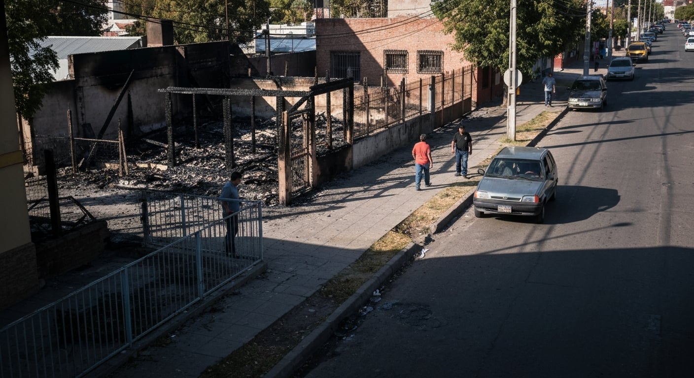 Docente hallada calcinada en Mendoza: investigan a su hijo mayor por femicidio