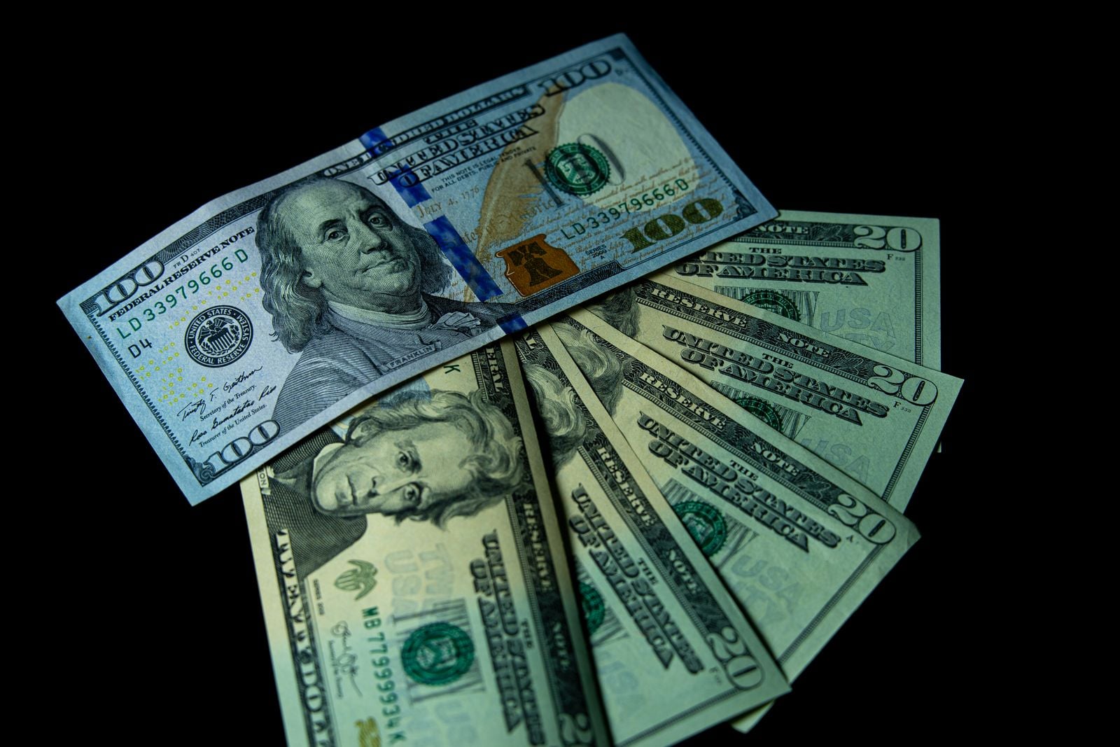 Billetes de dólar estadounidense