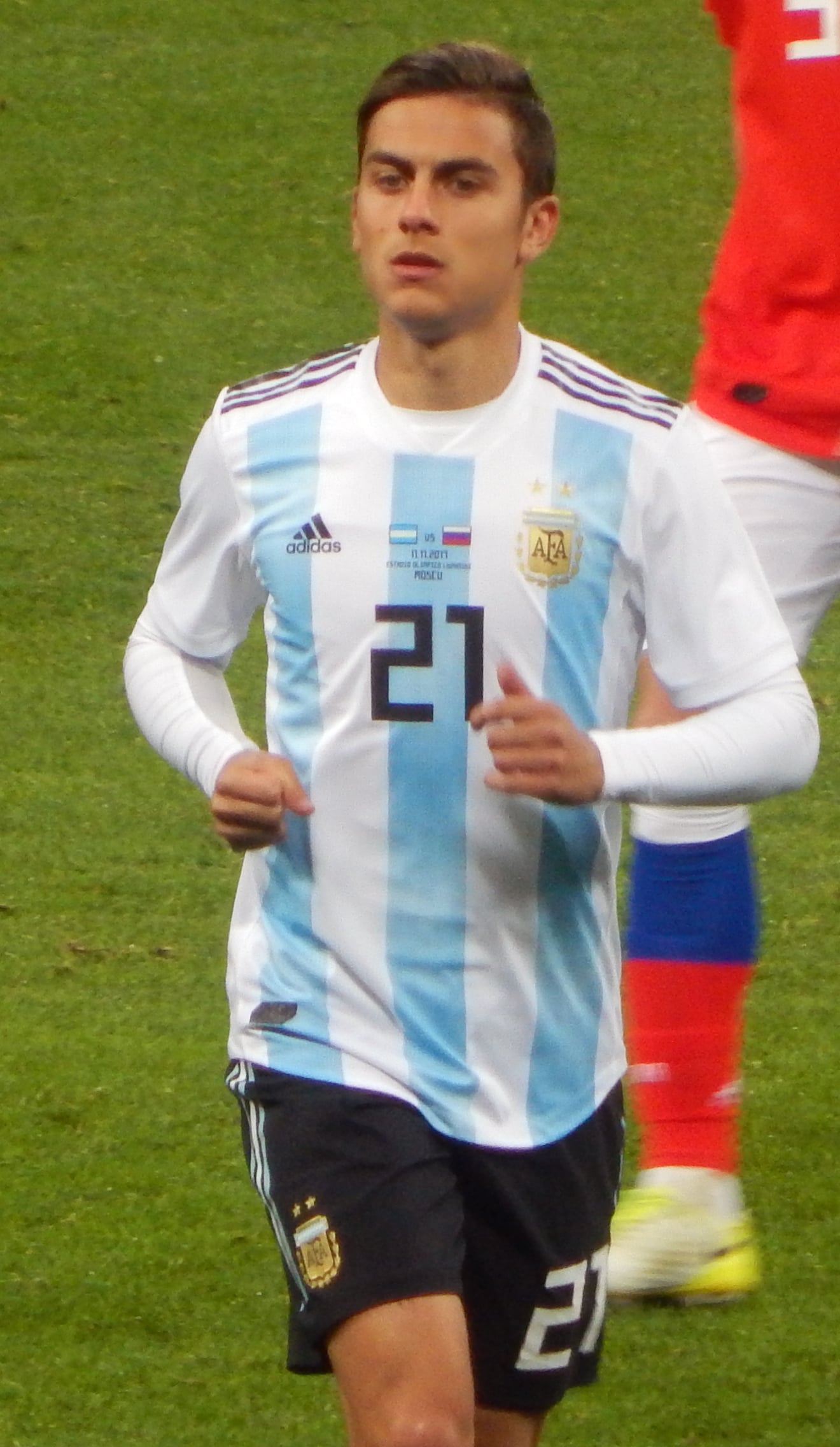 A friendly match between Russia and Argentina in Moscow, Luzhniki stadium, on November 11, 2017.