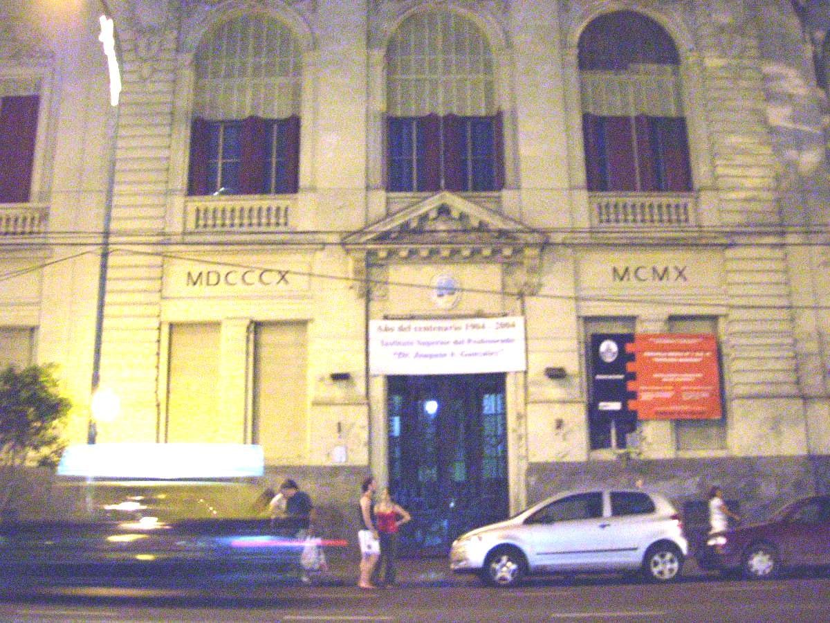 Colegio Mariano Moreno, en el barrio de Almagro. Buenos Aires