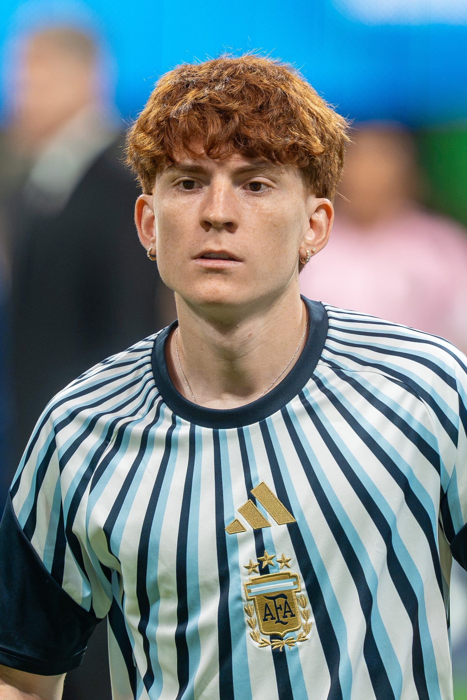 Valentin Barco during Argentina v Egypt at the 2026 FIFA World Cup