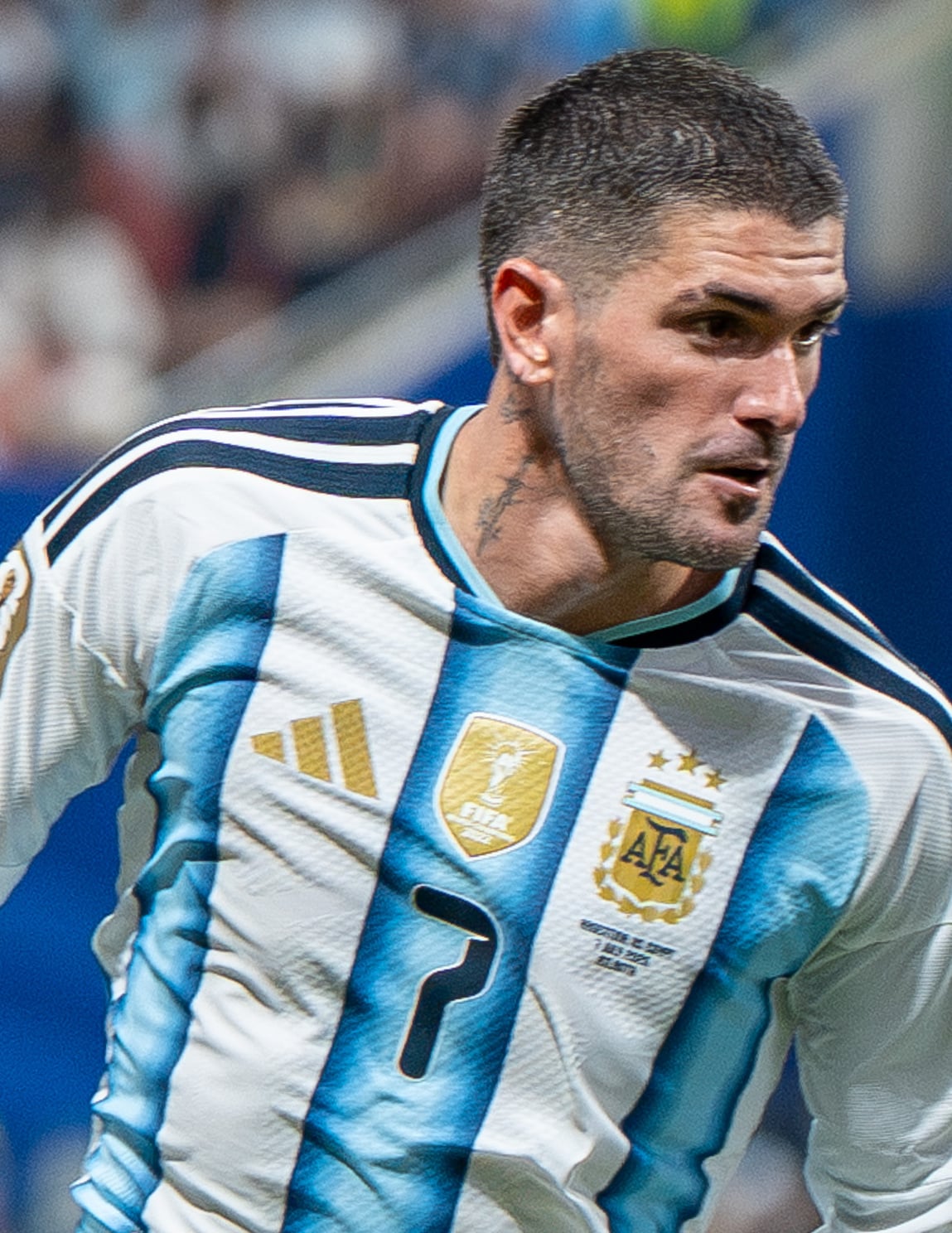 Rodrigo De Paul during Argentina v Egypt at the 2026 FIFA World Cup