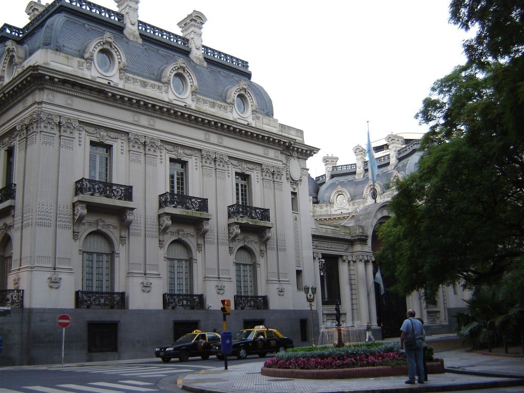 San Martín Palace, the ceremonial annex of the Argentine Foreign Ministry. Buenos Aires