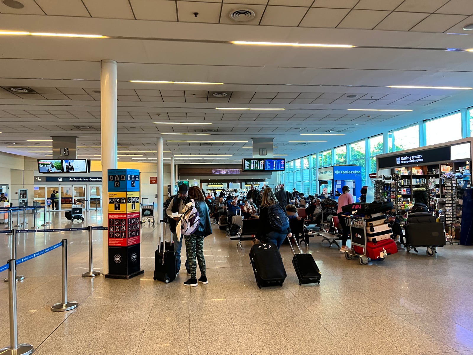 Aeropuerto Internacional de Buenos Aires-Ezeiza.