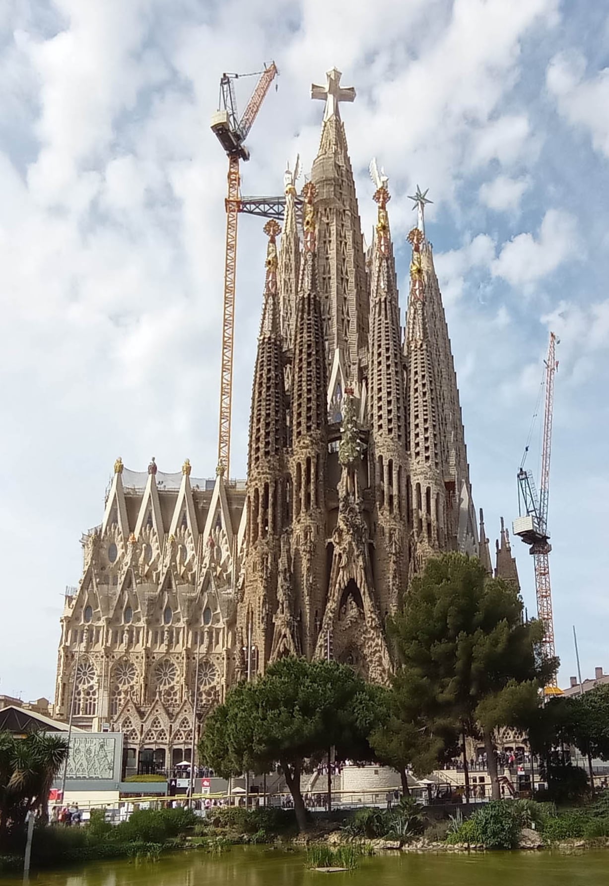 Sagrada Família, in Barcelona, Catalonia, Spain.