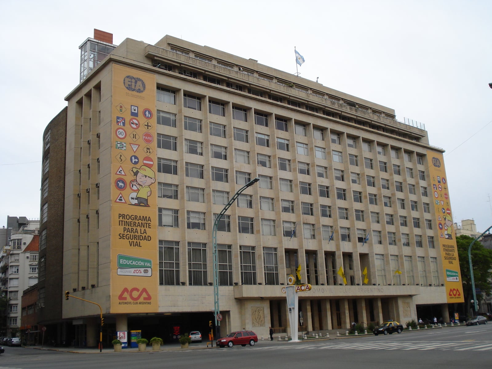 Central building of the Automóvil Club Argentino, in Buenos Aires.