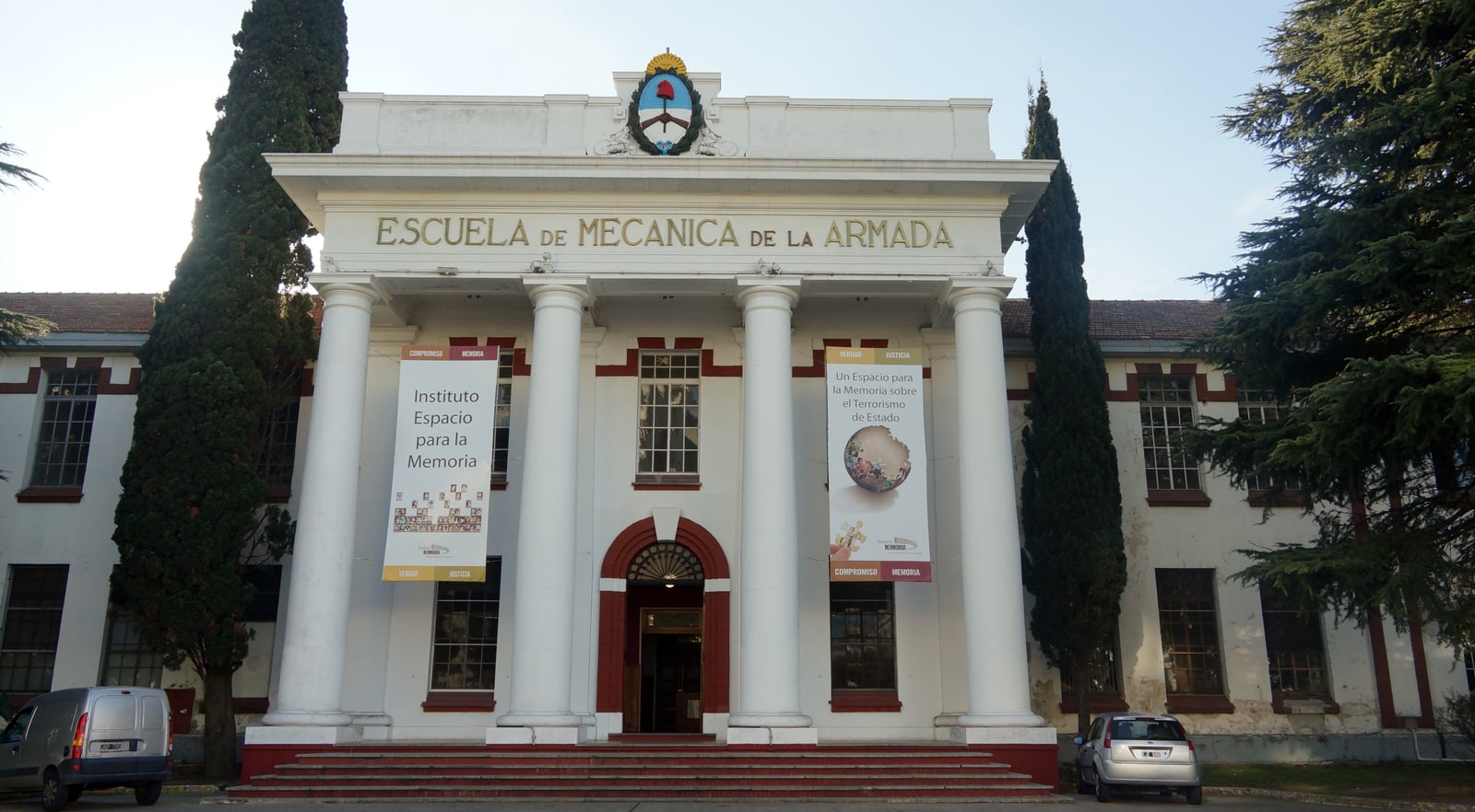 Escuela de Mecánica de la Armada, actual Espacio Memoria y Derechos Humanos.