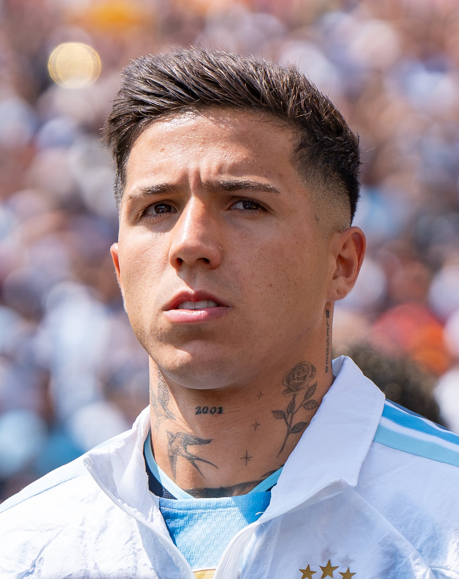 Enzo Fernandez during Argentina vs Spain at the 2026 FIFA World Cup Final