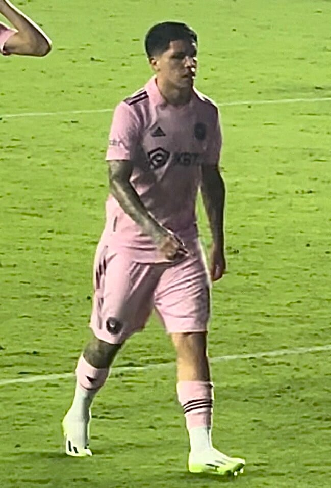 Inter Miami hosted Nashville SC for the 2023 MLS on 30 August 2023. Screenshot from a video on my mobile phone