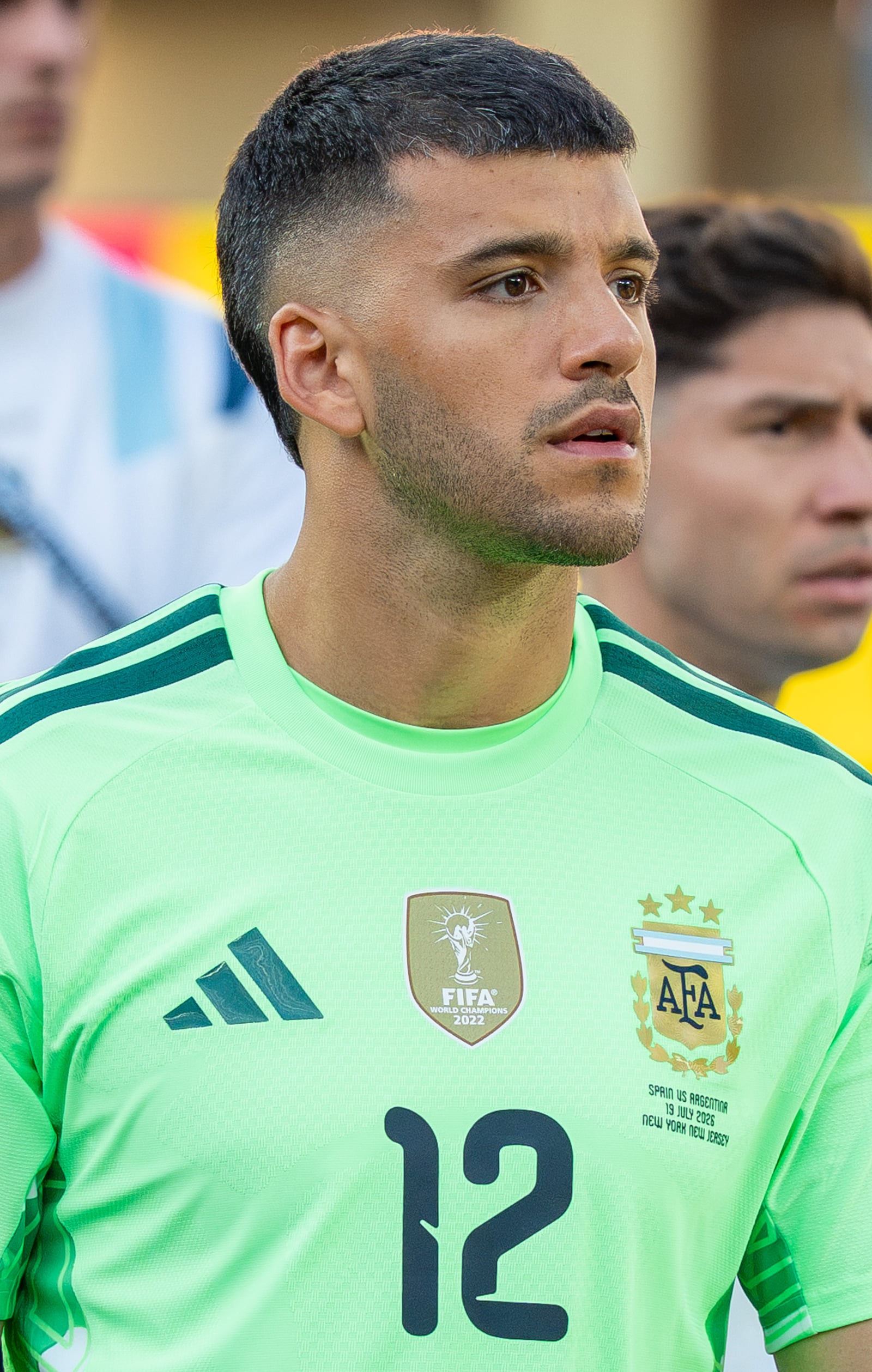 Geronimo Rulli during Argentina vs Spain at the 2026 FIFA World Cup Final