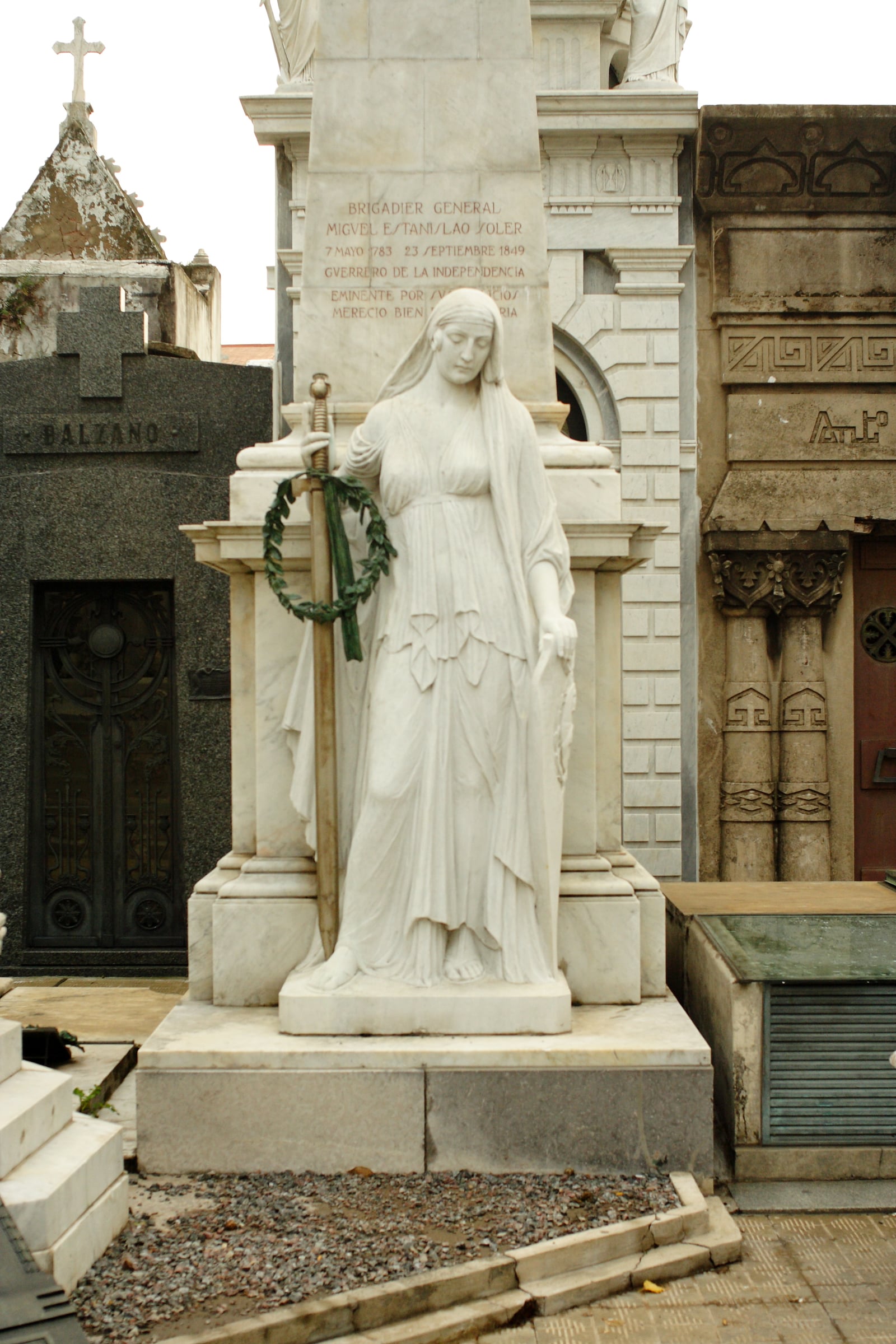 Recoleta Cemetery ; Miguel Estanislao Soler