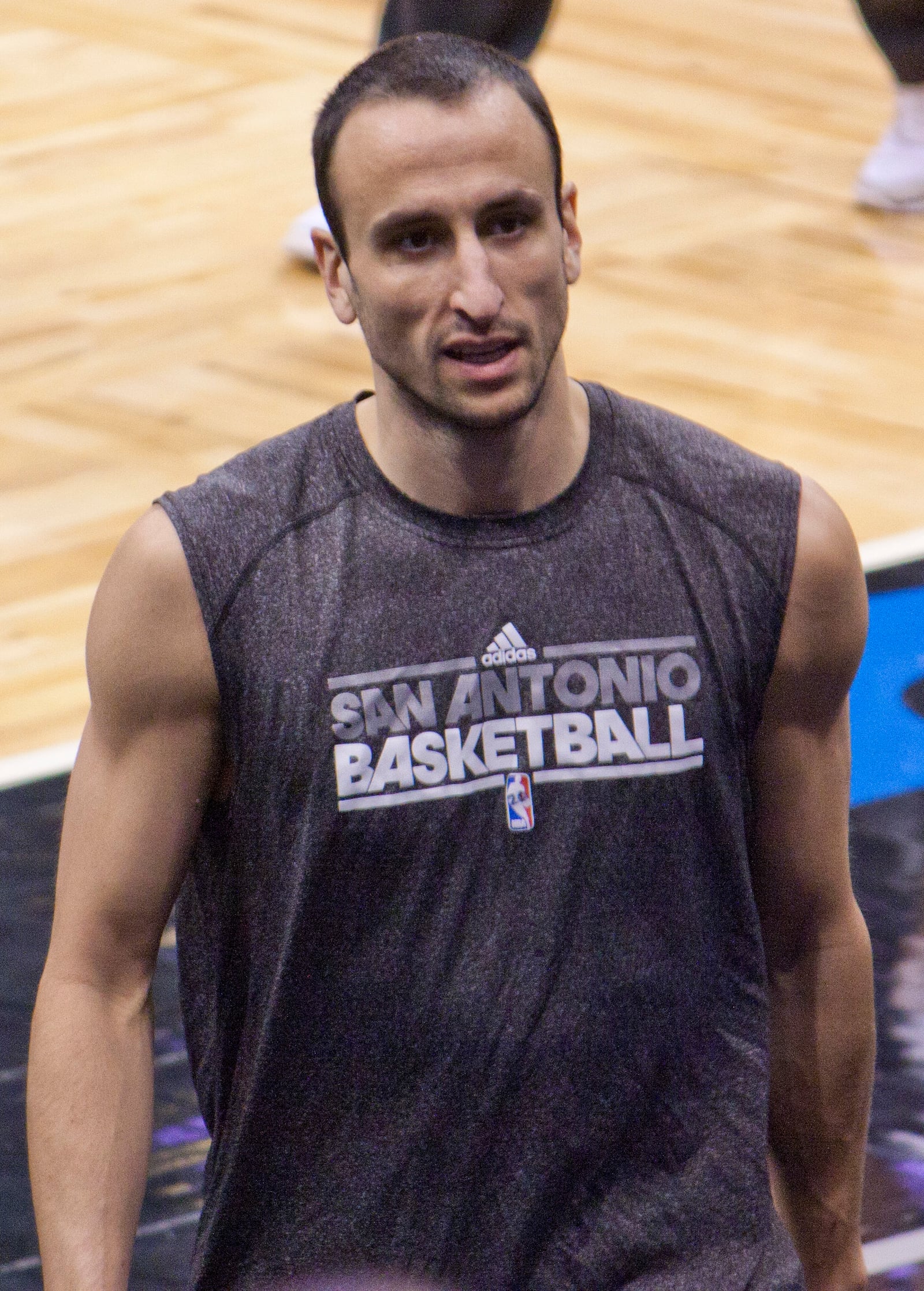 Manu Ginóbili of the Spurs in Orlando.