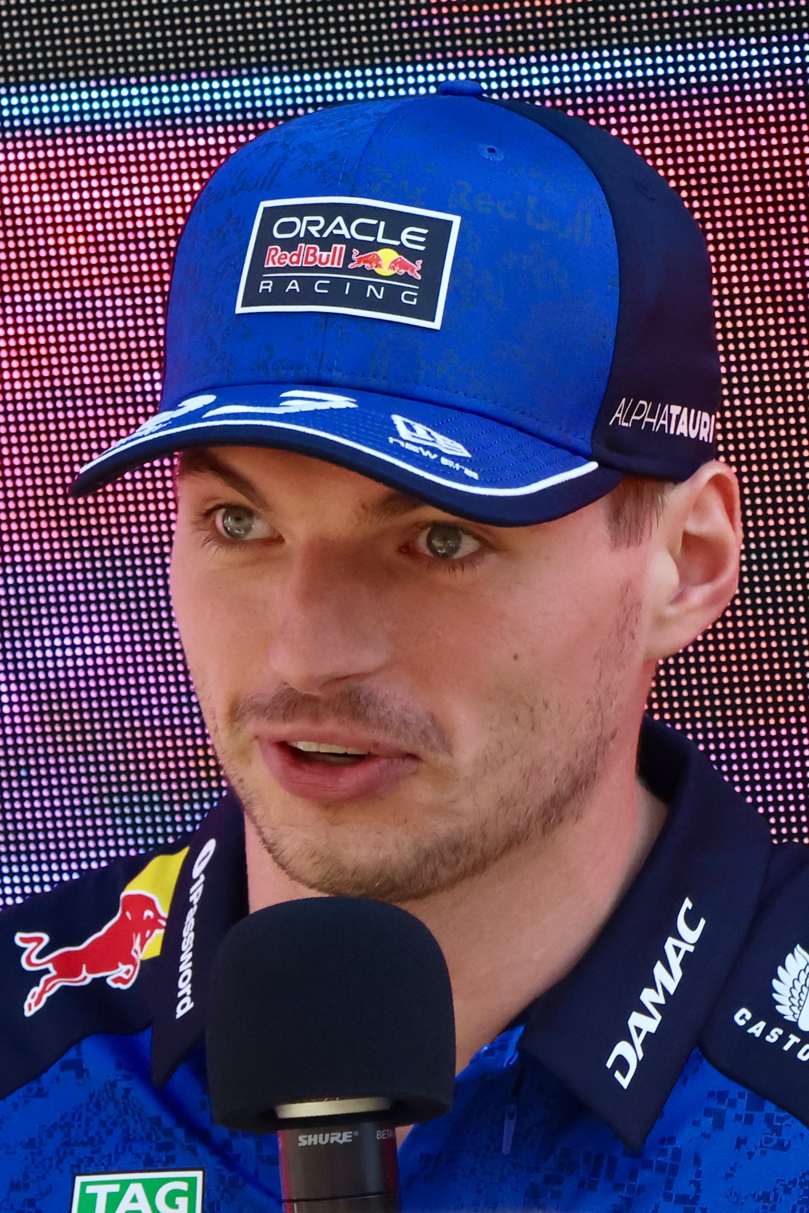 Max Verstappen at the Red Bull Fan Zone – Crown Riverwalk, Melbourne.