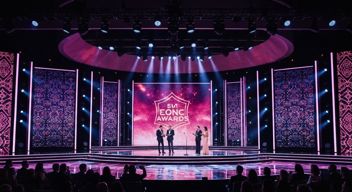 television awards ceremony stage