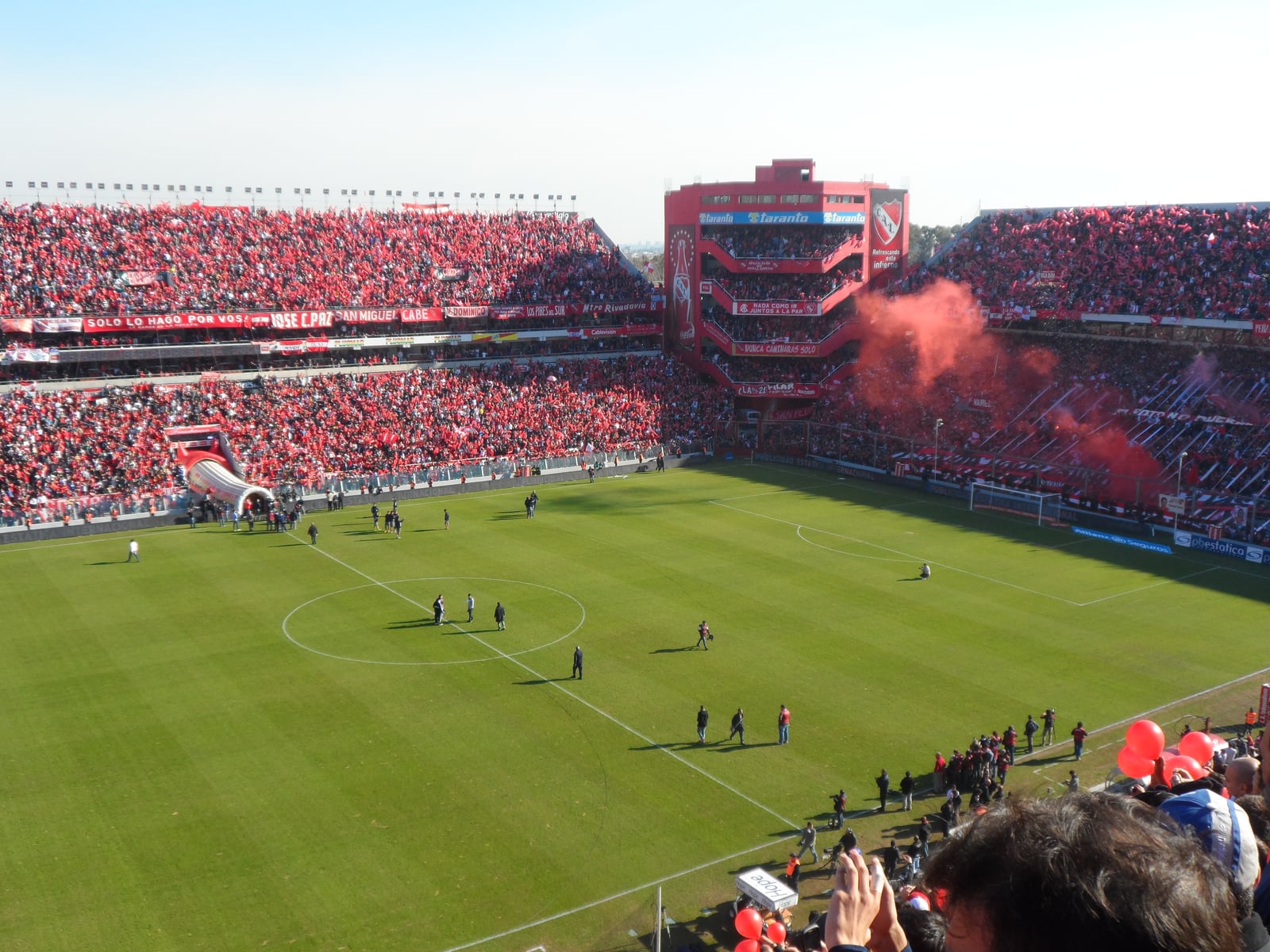 Vista del Libertadores de America