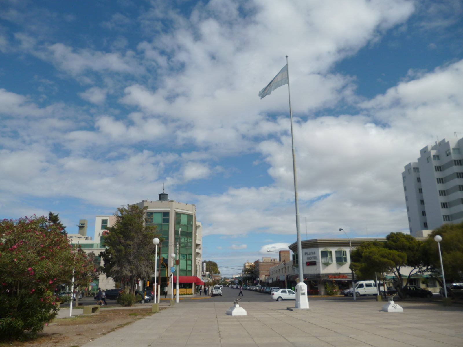 Plaza en Puerto Madryn