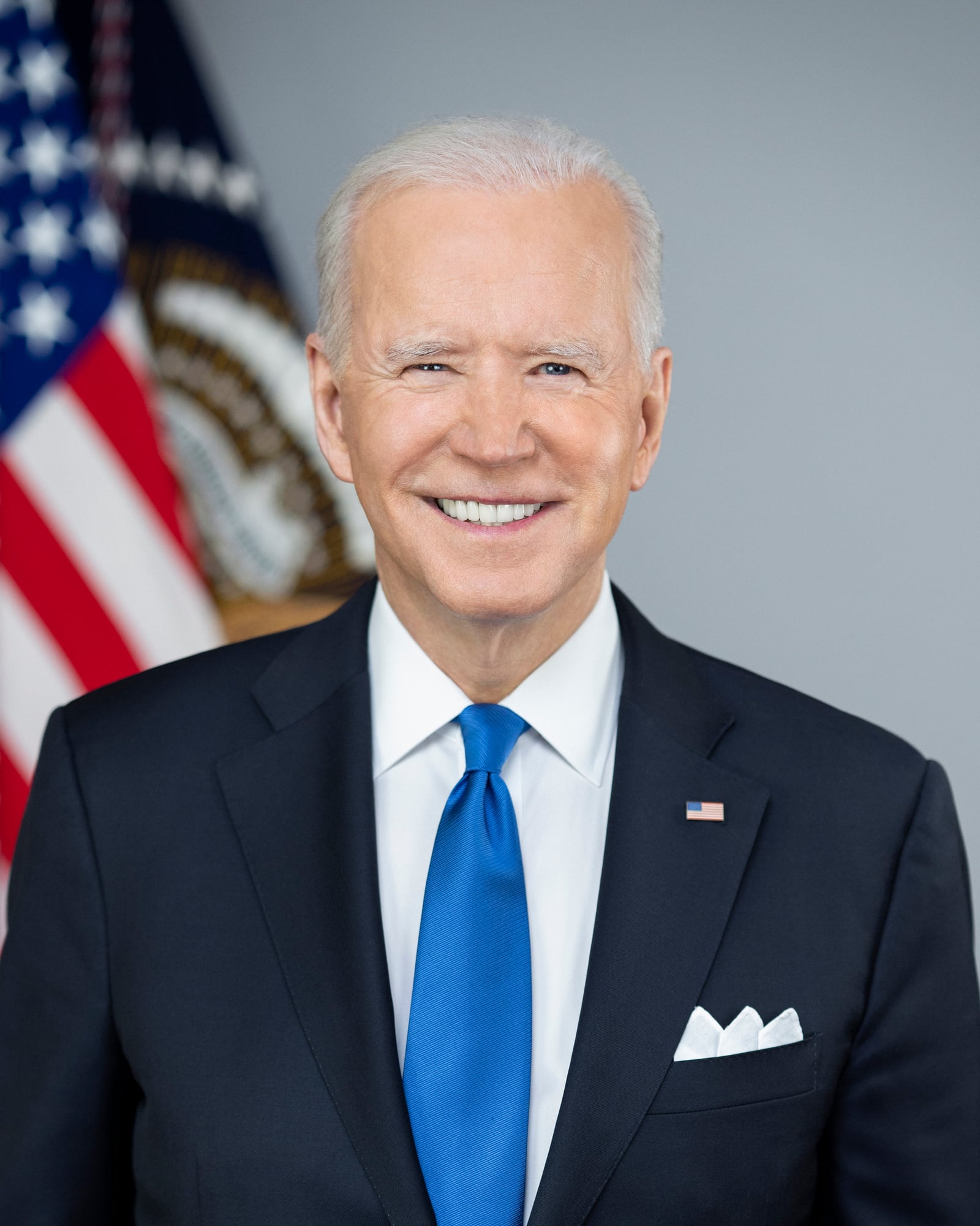 U.S. President Joe Biden's official portrait, 2021