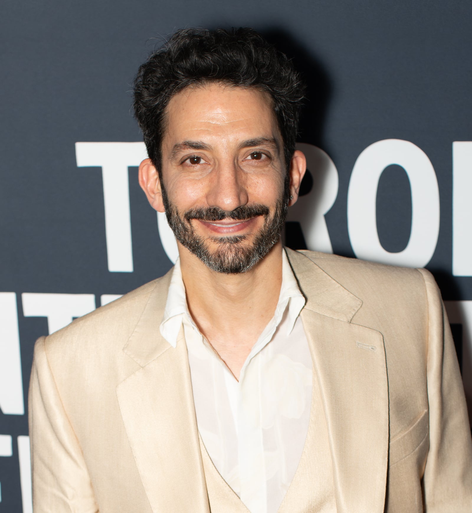Juan Minujín, actor in 'Without Blood', at the 2024 Toronto International Film Festival