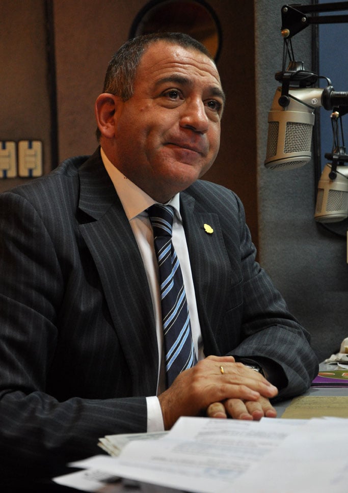 Luis Juez, politician from Cordoba, Argentina.