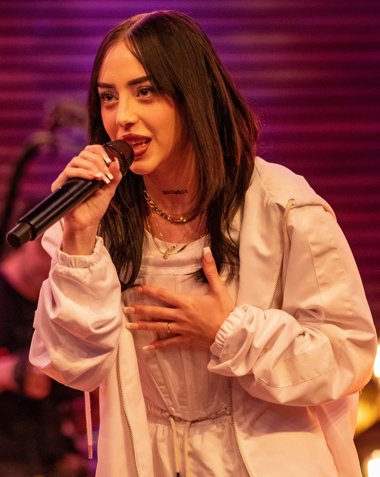 Buenos Aires, 23 de septiembre de 2022 - Nicky Nicole en KEXP en el Centro Cultural Kirchner. Fotos: Romina Santarelli / Ministerio de Cultura de la Nación.