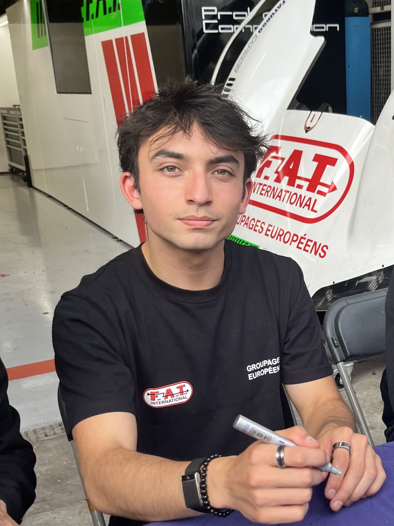 Nico Pino at the 2025 6 Hours of São Paulo