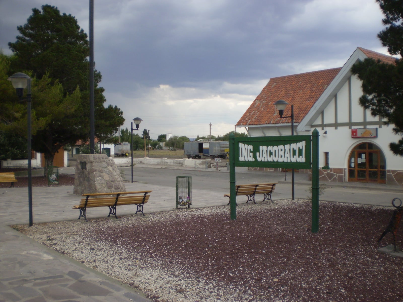 Estación del ferrocarril de Ingeniero Jacobacci, Rio Negro, Argentina