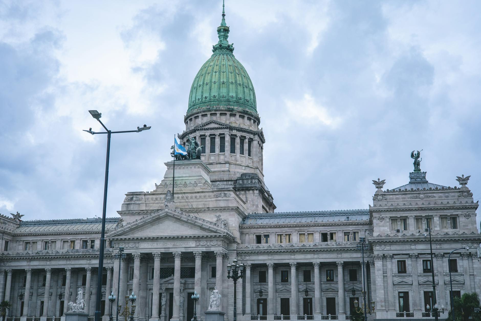 U.S. Department of Homeland Security (DHS) Secretary Kristi Noem signs a bilateral agreement with the Minister of National Security of Argentina Patricia Bullrich at the Casa Rosada Presidential Palac