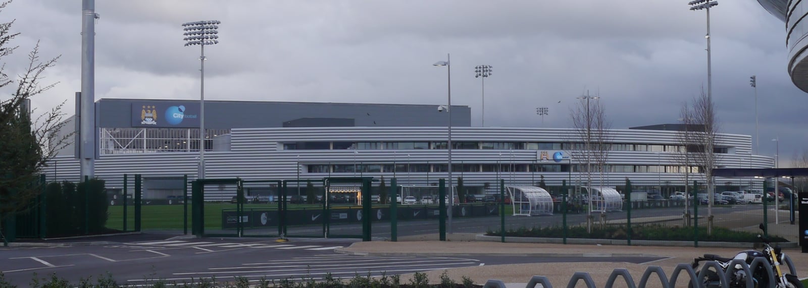 Le nouveau centre d'entraînement de Manchester City.