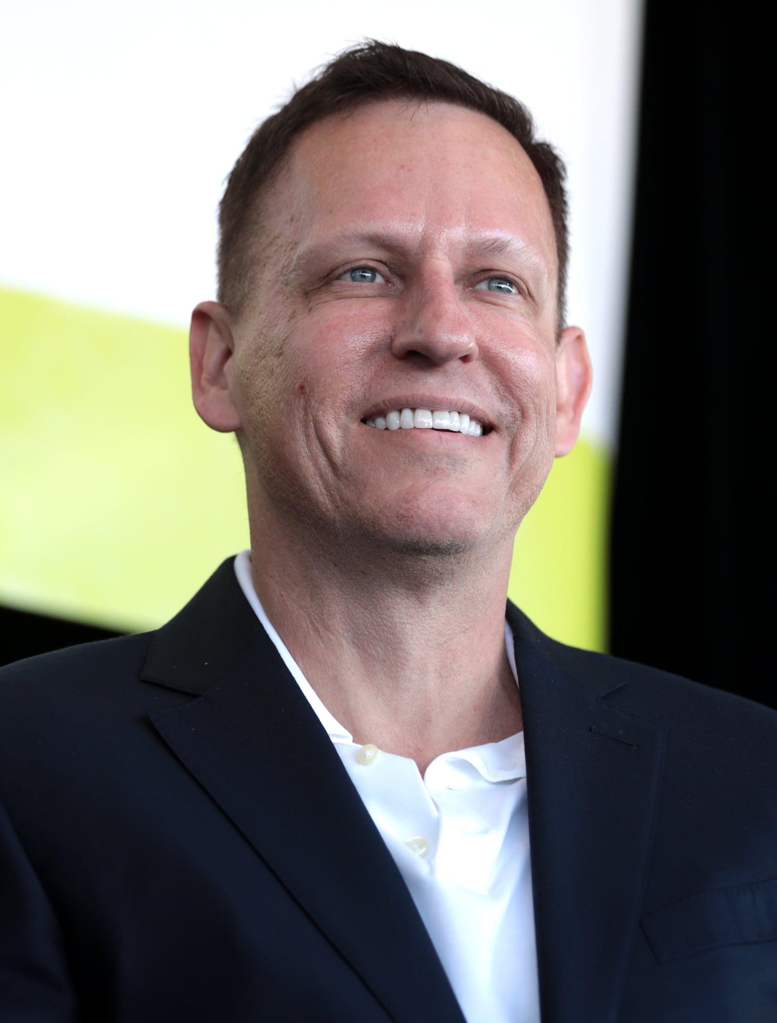 Peter Thiel speaking at an event in Scottsdale, Arizona.
