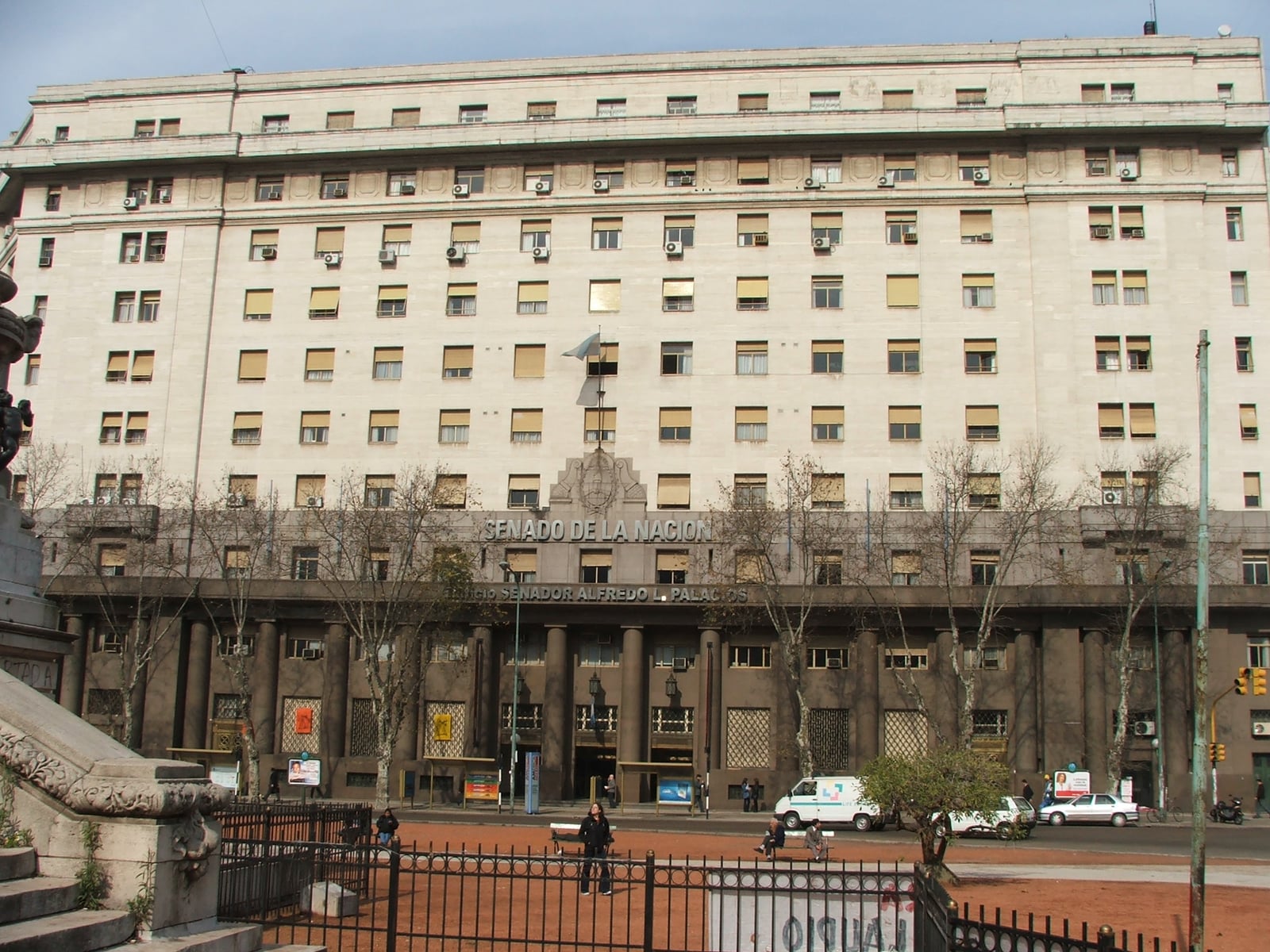 The Alfredo Palacios Senate Office Building, formerly the Postal Savings Bank. Buenos Aires, Argentina.